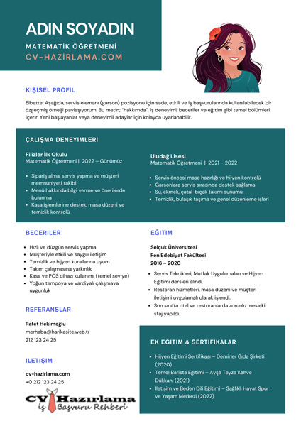 cv-hazirlama