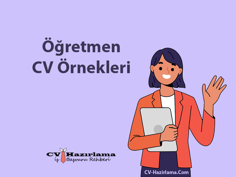 Öğretmen cv örneği